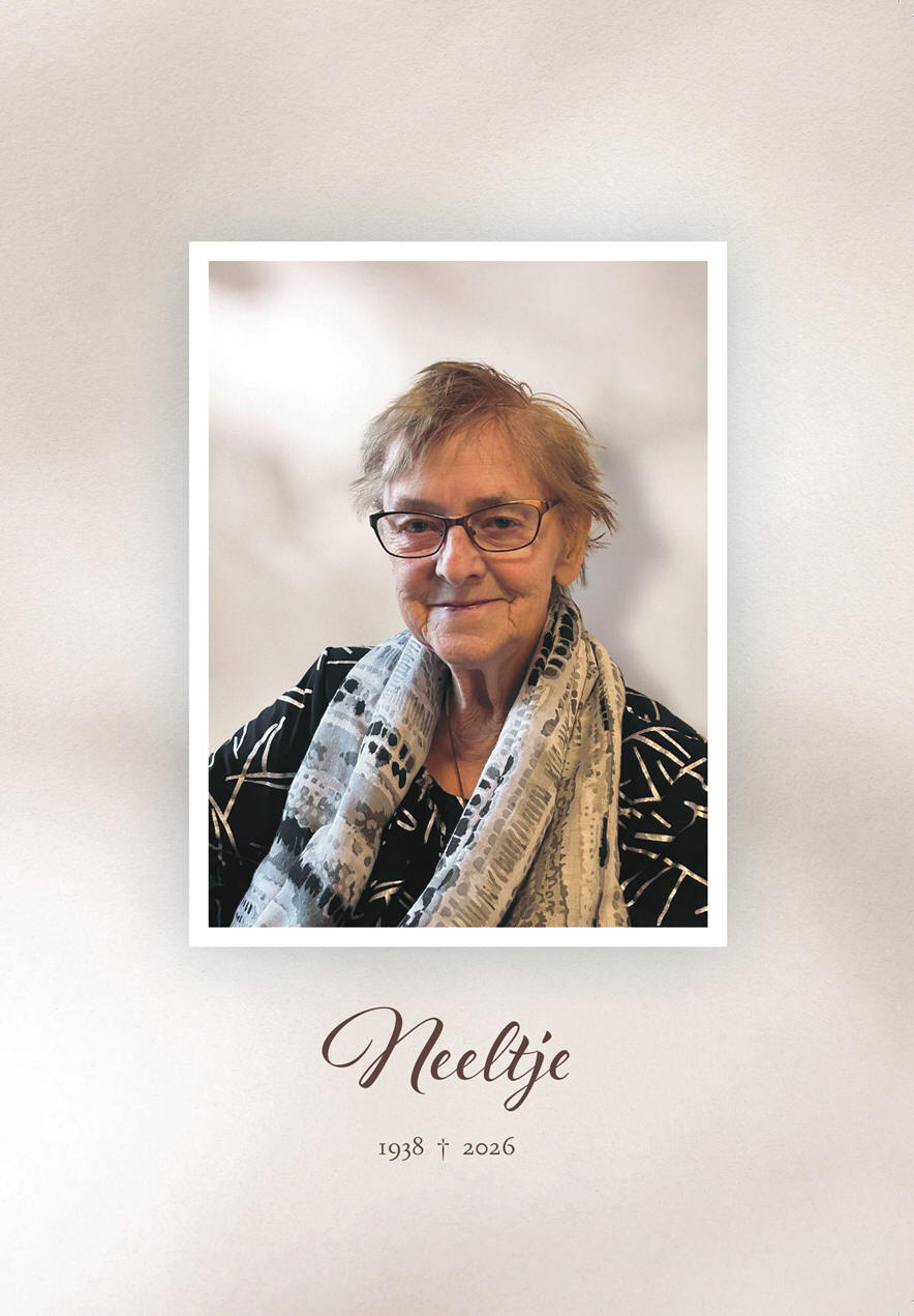 Bericht van overlijden: Neeltje Dorland-van Altena